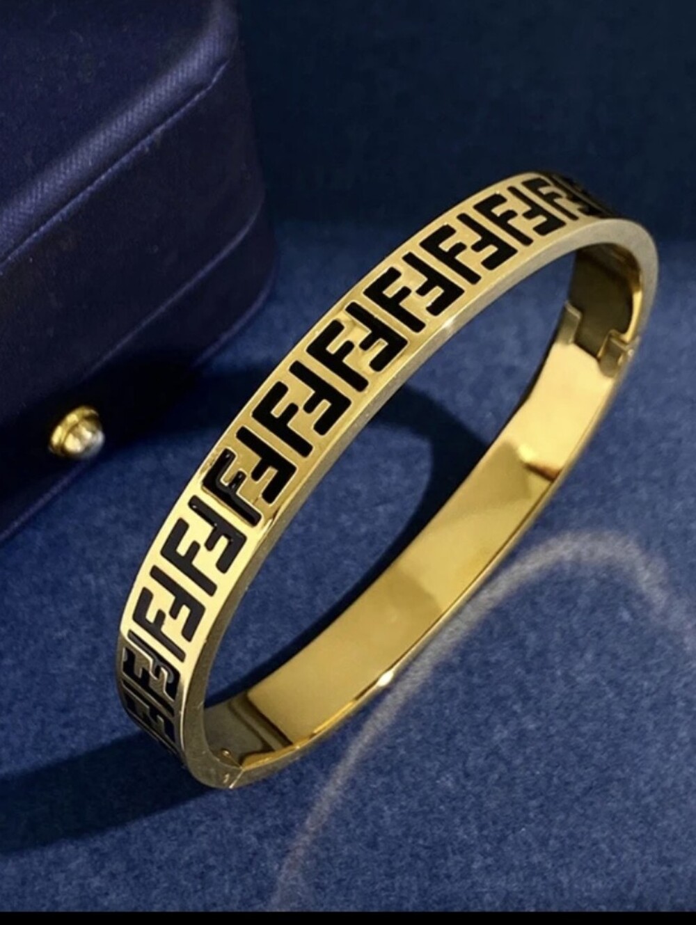 Designer Inspired Gold Plated Luxury Bangle Bracelet